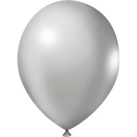 BALAO RED.Nº8 C/50 PRATA METALICO